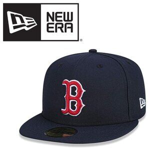 New Era Boston Red Sox Home Fitted Cap - 7 1/2